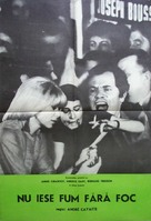 Il n&#039;y a pas de fum&eacute;e sans feu - Romanian Movie Poster (xs thumbnail)