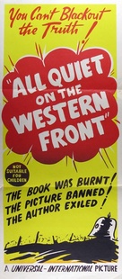 All Quiet on the Western Front - Australian Re-release movie poster (xs thumbnail)