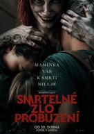 Evil Dead Rise - Czech Movie Poster (xs thumbnail)