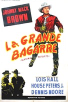 Blazing Bullets - French Movie Poster (xs thumbnail)