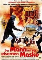 The Man in the Iron Mask - German Movie Poster (xs thumbnail)