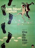 Barefoot in the Park - Danish Movie Poster (xs thumbnail)