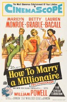 How to Marry a Millionaire - Australian Movie Poster (xs thumbnail)