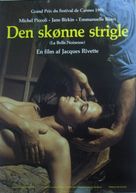 La belle noiseuse - Danish Movie Poster (xs thumbnail)