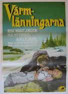 V&auml;rml&auml;nningarna - Swedish Movie Poster (xs thumbnail)