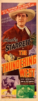 The Thundering West - Movie Poster (xs thumbnail)