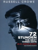 The Next Three Days - German Movie Poster (xs thumbnail)