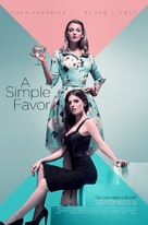 A Simple Favor - Theatrical movie poster (xs thumbnail)