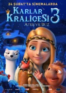 The Snow Queen 3 - Turkish Movie Poster (xs thumbnail)