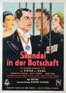 Skandal in der Botschaft - German Movie Poster (xs thumbnail)