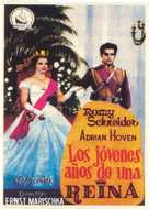 M&auml;dchenjahre einer K&ouml;nigin - Spanish Movie Poster (xs thumbnail)