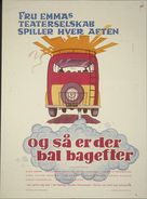Og s&aring; er der bal bagefter - Danish Movie Poster (xs thumbnail)