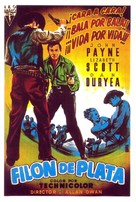 Silver Lode - Spanish Movie Poster (xs thumbnail)