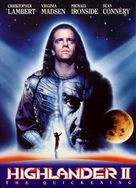 Highlander II: The Quickening - DVD movie cover (xs thumbnail)