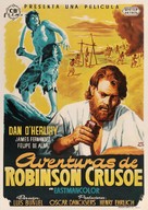 Robinson Crusoe - Spanish Movie Poster (xs thumbnail)