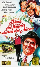 Durch die W&auml;lder durch die Auen - German VHS movie cover (xs thumbnail)