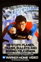 Superman - British VHS movie cover (xs thumbnail)