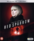 Red Sparrow - Dutch Blu-Ray movie cover (xs thumbnail)
