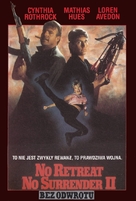 No Retreat No Surrender 2 - Polish Movie Cover (xs thumbnail)
