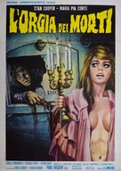 La org&iacute;a de los muertos - Italian Movie Poster (xs thumbnail)
