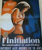 L&#039;initiation - German Movie Poster (xs thumbnail)