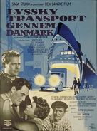 Lyssky transport gennem Danmark - Danish Movie Poster (xs thumbnail)