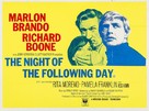 The Night of the Following Day - British Movie Poster (xs thumbnail)