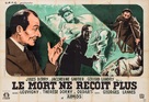Le mort ne re&ccedil;oit plus - French Movie Poster (xs thumbnail)
