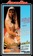 A Thousand and One Erotic Nights - French VHS movie cover (xs thumbnail)