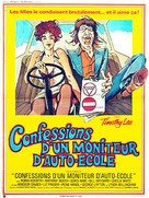 Confessions of a Driving Instructor - French Movie Poster (xs thumbnail)