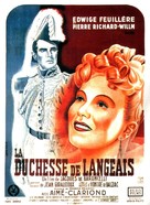 La duchesse de Langeais - French Movie Poster (xs thumbnail)