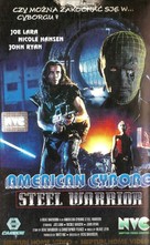 American Cyborg: Steel Warrior - Polish VHS movie cover (xs thumbnail)