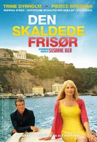 Den skaldede fris&oslash;r - Danish Movie Poster (xs thumbnail)