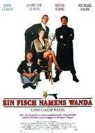 A Fish Called Wanda - German Movie Poster (xs thumbnail)
