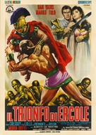 Il trionfo di Ercole - Italian Movie Poster (xs thumbnail)