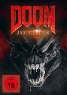 Doom: Annihilation - German DVD movie cover (xs thumbnail)