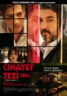 Tesis sobre un homicidio - Turkish Movie Poster (xs thumbnail)