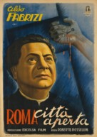 Roma, citt&agrave; aperta - Italian Movie Poster (xs thumbnail)