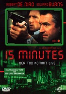 15 Minutes - German Movie Cover (xs thumbnail)