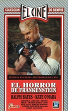 The Horror of Frankenstein - Spanish VHS movie cover (xs thumbnail)