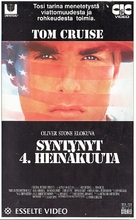 Born on the Fourth of July - Finnish VHS movie cover (xs thumbnail)