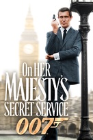 On Her Majesty&#039;s Secret Service - DVD movie cover (xs thumbnail)