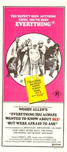 Everything You Always Wanted to Know About Sex * But Were Afraid to Ask - Australian Movie Poster (xs thumbnail)