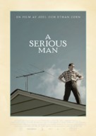 A Serious Man - Swedish Movie Poster (xs thumbnail)