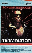 The Terminator - Argentinian VHS movie cover (xs thumbnail)