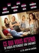 What to Expect When You&#039;re Expecting - French Movie Poster (xs thumbnail)