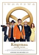 Kingsman: The Golden Circle - Lithuanian Movie Poster (xs thumbnail)