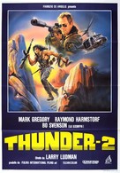 Thunder II - Italian Movie Poster (xs thumbnail)