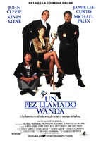 A Fish Called Wanda - Spanish Movie Poster (xs thumbnail)