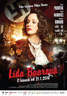L&iacute;da Baarov&aacute; - Slovak Movie Poster (xs thumbnail)
